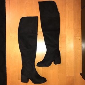 JG Over the Knee Suede Boots